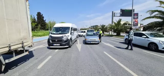 Bakırköy'de drone destekli tam kapanma denetimi