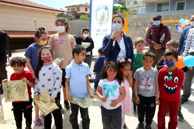 Başkan Filiz Ceritoğlu Sengel, miniklere verdiği park sözünü tuttu Başkan Filiz Ceritoğlu Sengel, miniklere verdiği park sözünü tuttu