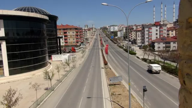Kayseri'de tam kapanma denetimleri sürüyor Kayseri'de tam kapanma denetimleri sürüyor