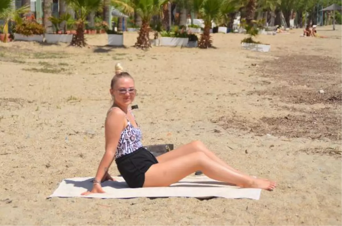 Bodrum'da sahiller turistlere kaldı