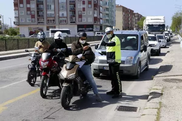 ÇANAKKALE'DE TAM KAPANMA DENETİMİ ÇANAKKALE'DE TAM KAPANMA DENETİMİ