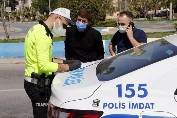 ÇANAKKALE'DE TAM KAPANMA DENETİMİ ÇANAKKALE'DE TAM KAPANMA DENETİMİ