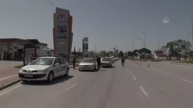 Çanakkale'de 'tam kapanma' tedbirlerine uymayanlara ceza Çanakkale'de 'tam kapanma' tedbirlerine uymayanlara ceza