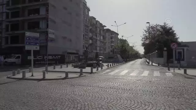 Tam kapanma sürecinin ilk gününde sessizlik hakim Tam kapanma sürecinin ilk gününde sessizlik hakim