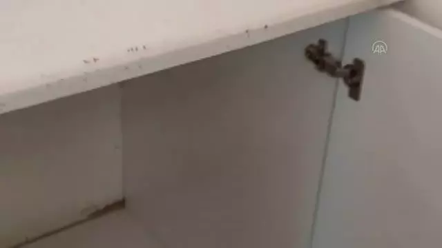 Cinayet zanlısı mutfak dolabından girilen özel odada yakalandı Cinayet zanlısı mutfak dolabından girilen özel odada yakalandı