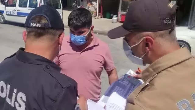 Datça'da polis ve jandarmadan 'tam kapanma' denetimleri Datça'da polis ve jandarmadan 'tam kapanma' denetimleri