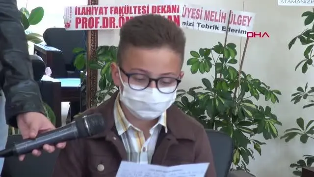 DİŞ ÇEKTİRME KORKUSUNU YENEN SEMİH'E 'KAHRAMANLIK BELGESİ' DİŞ ÇEKTİRME KORKUSUNU YENEN SEMİH'E 'KAHRAMANLIK BELGESİ'