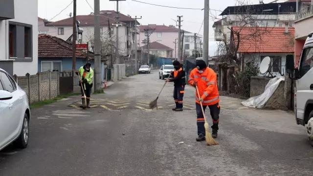 Düzce Belediyesi kapanmada sahada Düzce Belediyesi kapanmada sahada