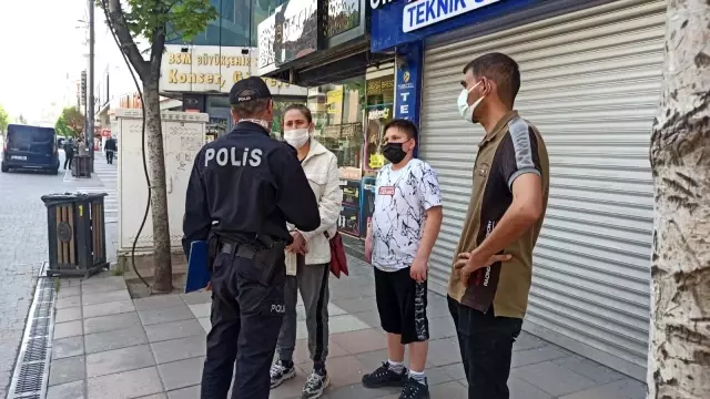 Ekipler şehir merkezinde denetimlerini arttırdı Ekipler şehir merkezinde denetimlerini arttırdı