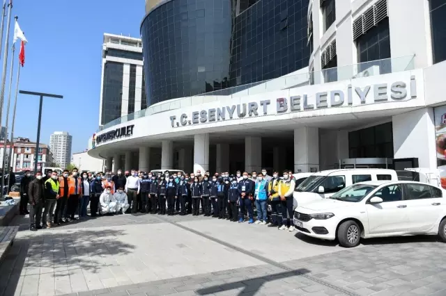 Esenyurt'ta pandemi destek ekibi, 43 mahallenin tamamına hizmet veriyor