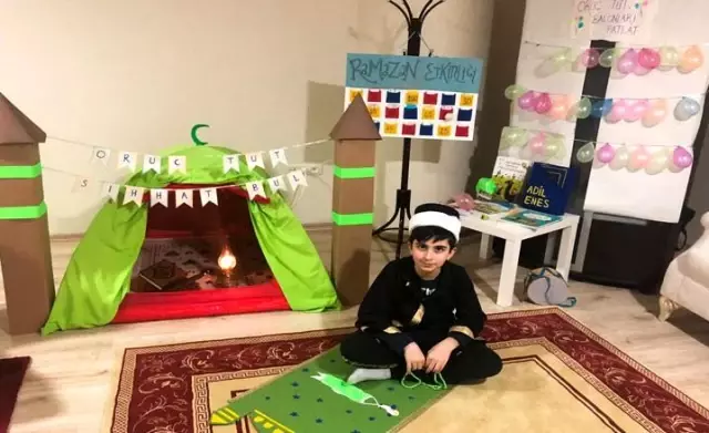 'Evimde Ramazan köşesi var' projesi hayata geçirildi 'Evimde Ramazan köşesi var' projesi hayata geçirildi