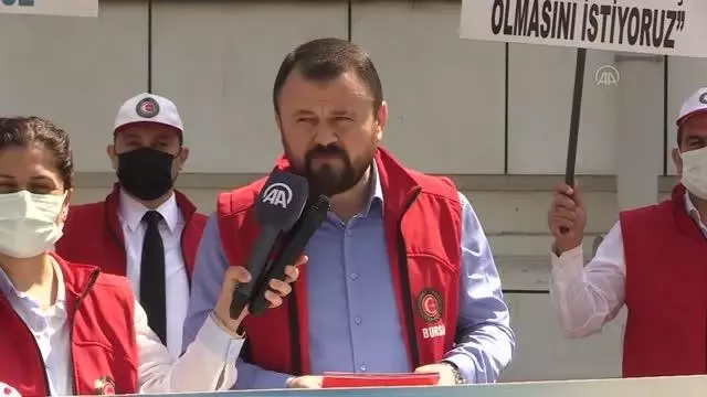 HAK-İŞ'in 1 Mayıs bildirisi okundu HAK-İŞ'in 1 Mayıs bildirisi okundu