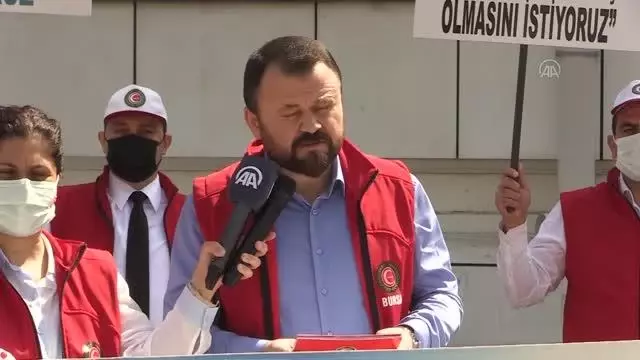 HAK-İŞ'in 1 Mayıs bildirisi okundu HAK-İŞ'in 1 Mayıs bildirisi okundu