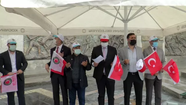 Hak-İş üyeleri, 1 Mayıs Emek ve Dayanışma Gününü kutladı Hak-İş üyeleri, 1 Mayıs Emek ve Dayanışma Gününü kutladı