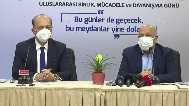 HAKİŞ Genel Başkanı Arslan: 'Yeni bir 1 Mayıs anlayışını Türkiye'ye hakim kılmaya çalışıyoruz' HAKİŞ Genel Başkanı Arslan: 'Yeni bir 1 Mayıs anlayışını Türkiye'ye hakim kılmaya çalışıyoruz'