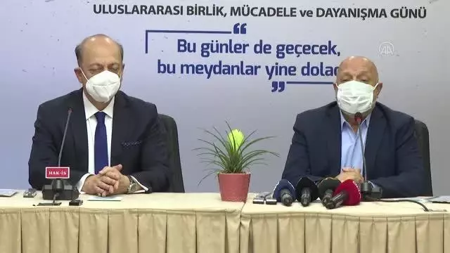 HAKİŞ Genel Başkanı Arslan: 'Yeni bir 1 Mayıs anlayışını Türkiye'ye hakim kılmaya çalışıyoruz' HAKİŞ Genel Başkanı Arslan: 'Yeni bir 1 Mayıs anlayışını Türkiye'ye hakim kılmaya çalışıyoruz'