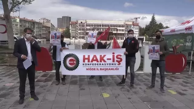 İç Anadolu Bölgesi'ndeki 6 ilde 1 Mayıs Emek ve Dayanışma Günü dolayısıyla basın açıklaması yapıldı İç Anadolu Bölgesi'ndeki 6 ilde 1 Mayıs Emek ve Dayanışma Günü dolayısıyla basın açıklaması yapıldı