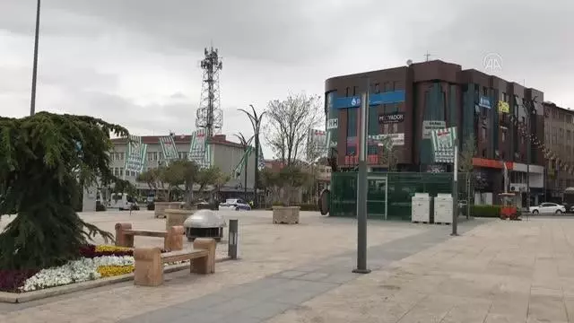 İç Anadolu'da 'tam kapanmayla' sessizlik hakim İç Anadolu'da 'tam kapanmayla' sessizlik hakim