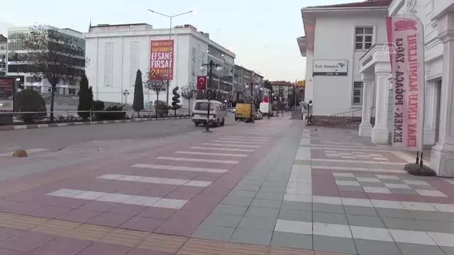 İç Anadolu'da 'tam kapanmayla' sessizlik hakim İç Anadolu'da 'tam kapanmayla' sessizlik hakim