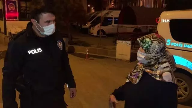 İstanbul'dan Amasya'ya yolculuk eden yaşlı kadını evine polisler bıraktı İstanbul'dan Amasya'ya yolculuk eden yaşlı kadını evine polisler bıraktı