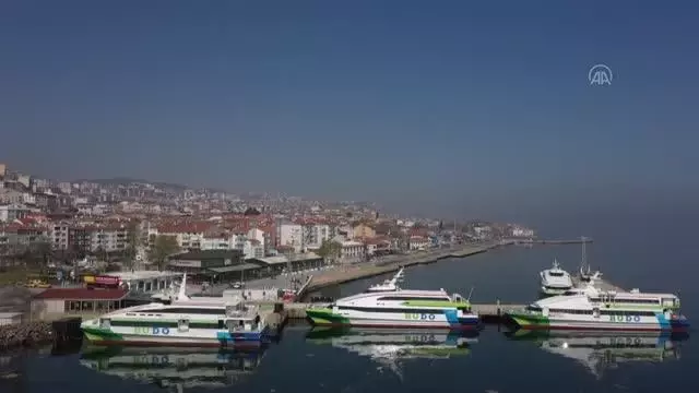 İstanbul Deniz Otobüsü seferlerine 'tam kapanma' nedeniyle ara verildi İstanbul Deniz Otobüsü seferlerine 'tam kapanma' nedeniyle ara verildi