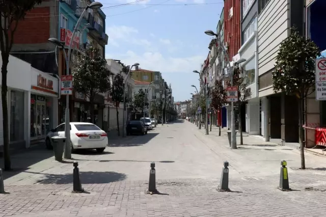 Kapanma öncesi oluşan yoğunluk yerini sessizliğe bıraktı Kapanma öncesi oluşan yoğunluk yerini sessizliğe bıraktı