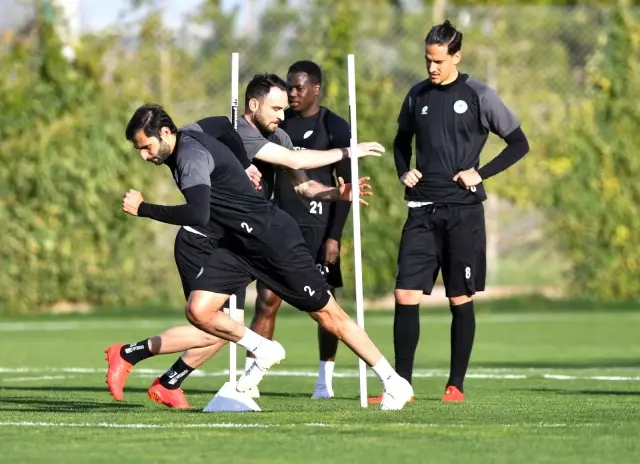 Konyaspor'da Fatih Karagümrük maçı hazırlıkları devam ediyor Konyaspor'da Fatih Karagümrük maçı hazırlıkları devam ediyor