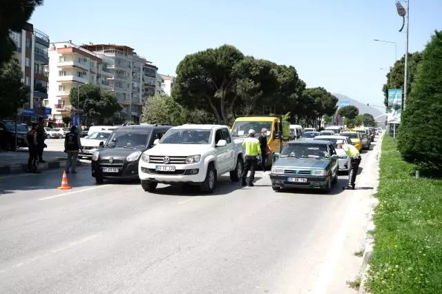 Manisa'da tam kapanma denetimi Manisa'da tam kapanma denetimi