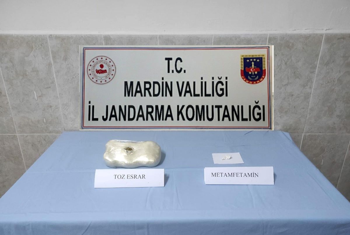 Mardin'de uygulama noktasında uyuşturucu ele geçirildi