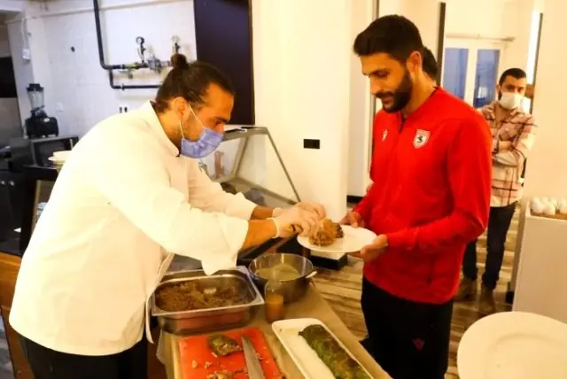 MasterChef Barbaros Samsunspor'a sunum yaptı MasterChef Barbaros Samsunspor'a sunum yaptı