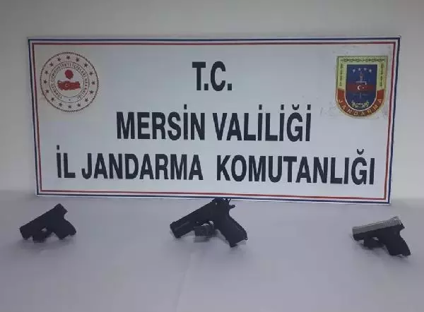 MERSİN MERKEZLİ 'SİLAH TİCARETİ' OPERASYONUNDA 5 TUTUKLAMA MERSİN MERKEZLİ 'SİLAH TİCARETİ' OPERASYONUNDA 5 TUTUKLAMA