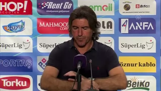MKE Ankaragücü - Gaziantep maçının ardından - Ricardo Sa Pinto MKE Ankaragücü - Gaziantep maçının ardından - Ricardo Sa Pinto