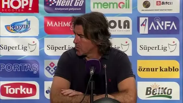 MKE Ankaragücü - Gaziantep maçının ardından - Ricardo Sa Pinto MKE Ankaragücü - Gaziantep maçının ardından - Ricardo Sa Pinto