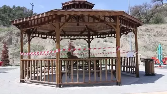 Mudurnu'da 'tam kapanma' kısıtlamasına uyuluyor Mudurnu'da 'tam kapanma' kısıtlamasına uyuluyor
