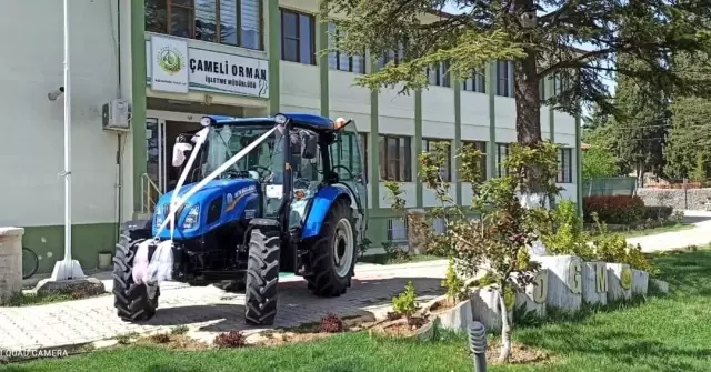 ORKÖY projesi ise çiftçi traktör sahibi oldu ORKÖY projesi ise çiftçi traktör sahibi oldu