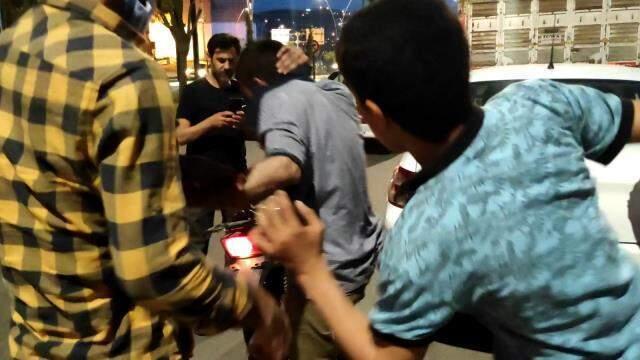 Şanlıurfa'da akü hırsızına meydan dayağı Şanlıurfa'da akü hırsızına meydan dayağı