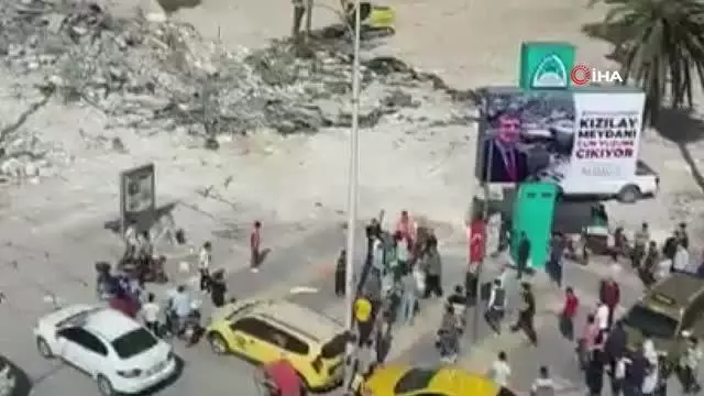 Şanlıurfa'da toz ve gürültü kavgası kamerada Şanlıurfa'da toz ve gürültü kavgası kamerada