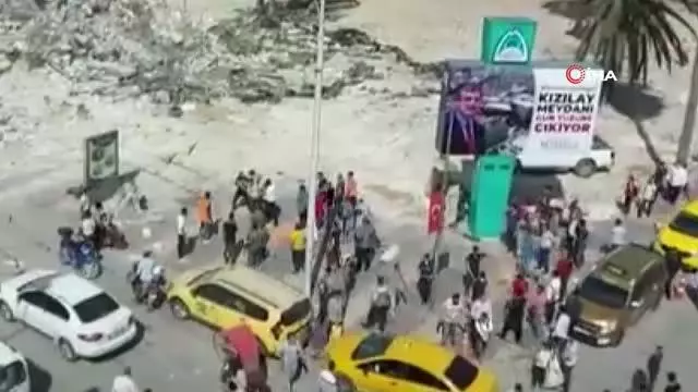 Şanlıurfa'da toz ve gürültü kavgası kamerada Şanlıurfa'da toz ve gürültü kavgası kamerada