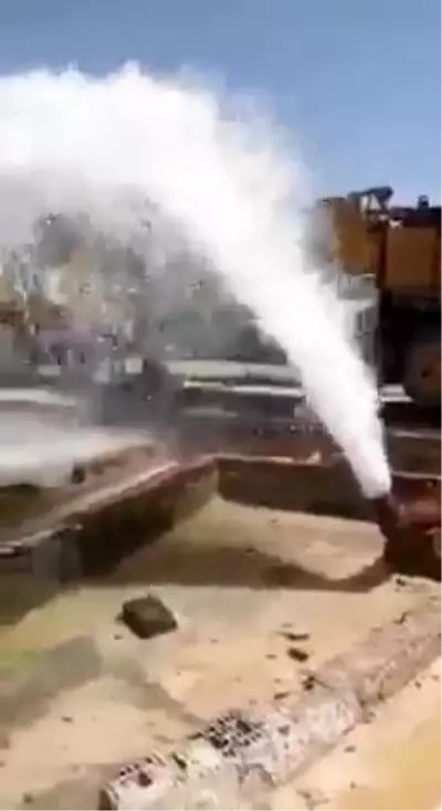 Simav'da yeni termal kaynak suyu sevinci Simav'da yeni termal kaynak suyu sevinci