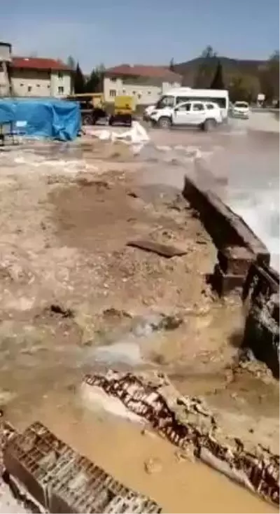Simav'da yeni termal kaynak suyu sevinci Simav'da yeni termal kaynak suyu sevinci