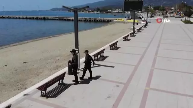 Besni'de tam kapanma başladı Besni'de tam kapanma başladı