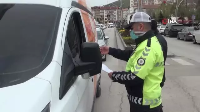 'Tam kapanma'da ekiplerden sıkı denetim 'Tam kapanma'da ekiplerden sıkı denetim