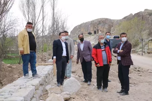 Tarihi binlerce yıl öncesine dayanan Ayazini ayağa kaldırılıyor Tarihi binlerce yıl öncesine dayanan Ayazini ayağa kaldırılıyor