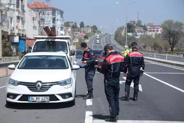 Tekirdağ'da tam kapanmayı ihlal edenlere ceza Tekirdağ'da tam kapanmayı ihlal edenlere ceza