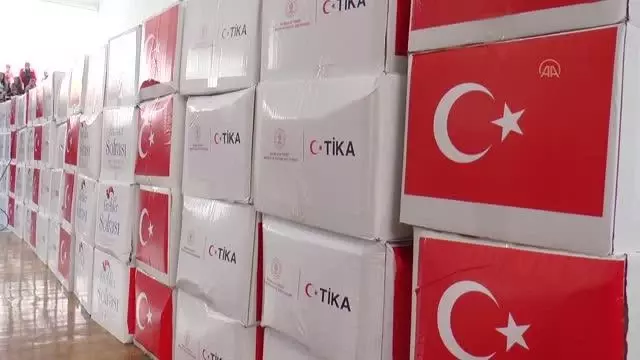 TİKA, Arnavutluk'taki ihtiyaç sahibi yetim ailelere ramazan yardımı yaptı TİKA, Arnavutluk'taki ihtiyaç sahibi yetim ailelere ramazan yardımı yaptı