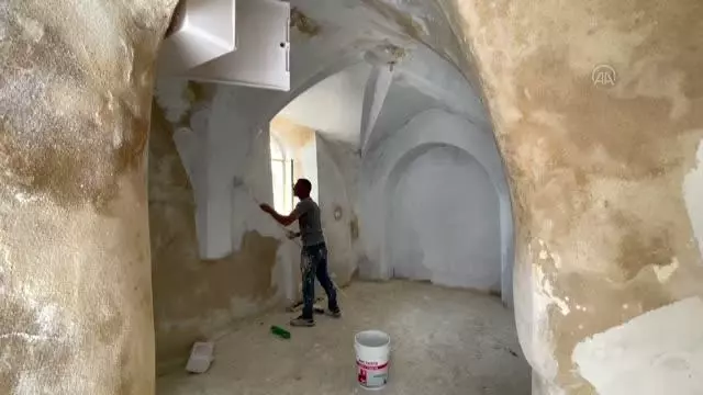 TİKA, Harem-i İbrahim Camisi'nin çevresinde yer alan tarihi evleri restore ediyor (1) TİKA, Harem-i İbrahim Camisi'nin çevresinde yer alan tarihi evleri restore ediyor (1)