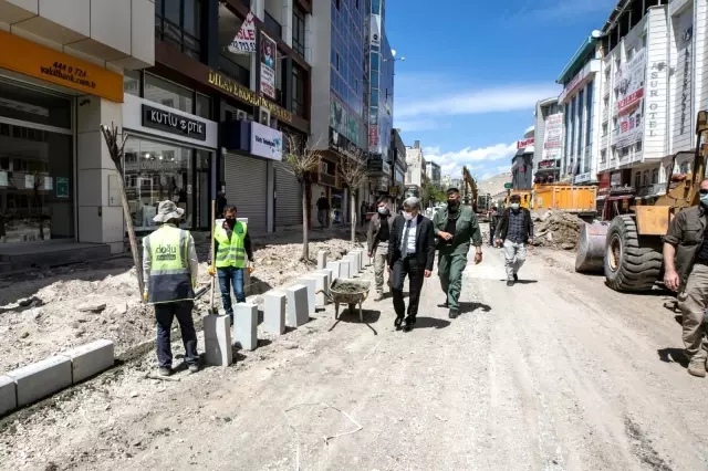 Vali Bilmez, prestij cadde çalışmalarını inceledi