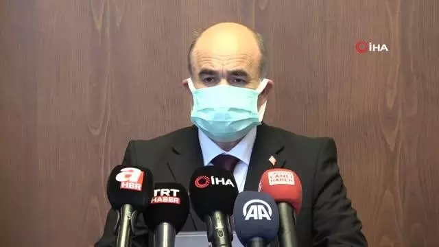 Vali Dağlı tam kapanmadaki ilk gün yoğunluğunu değerlendirdi Vali Dağlı tam kapanmadaki ilk gün yoğunluğunu değerlendirdi