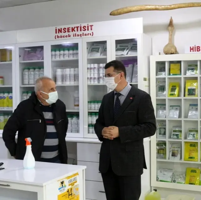 Zirai ilaç, tohum ve gübre satış bayileri denetlendi Zirai ilaç, tohum ve gübre satış bayileri denetlendi