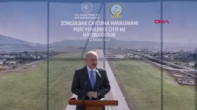 ZONGULDAK Bakan Karaismailoğlu, pisti büyütülerek yenilen Zonguldak Çaycuma Havalimanı'nı ziyaret etti ZONGULDAK Bakan Karaismailoğlu, pisti büyütülerek yenilen Zonguldak Çaycuma Havalimanı'nı ziyaret etti
